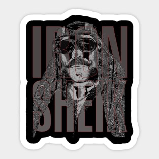 iron sheik best of Sticker